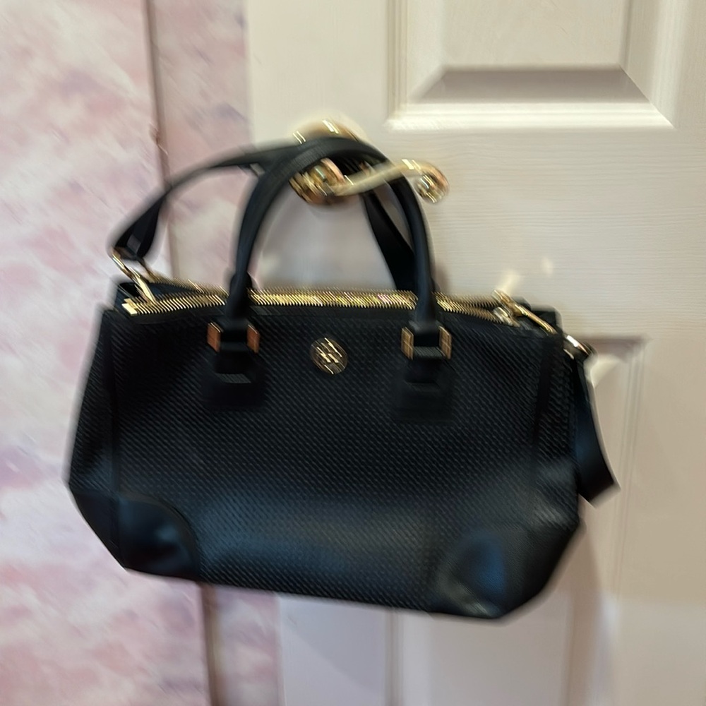 Tori Burch black shoulder bag brand new